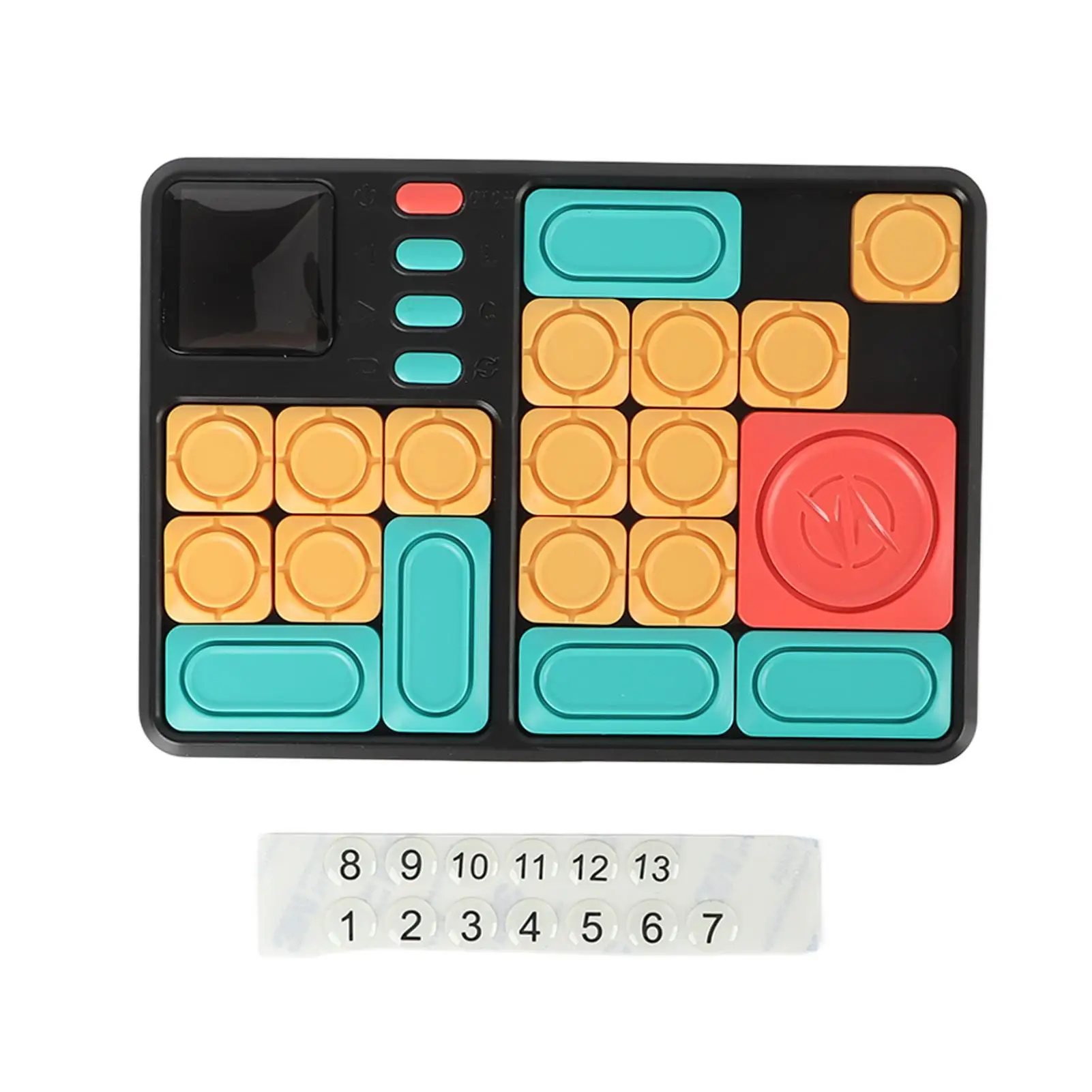 

Colorful Sliding Block Puzzle Game Console - Handheld Digital Fun with Progressive Difficulty for outdoor Entertainment