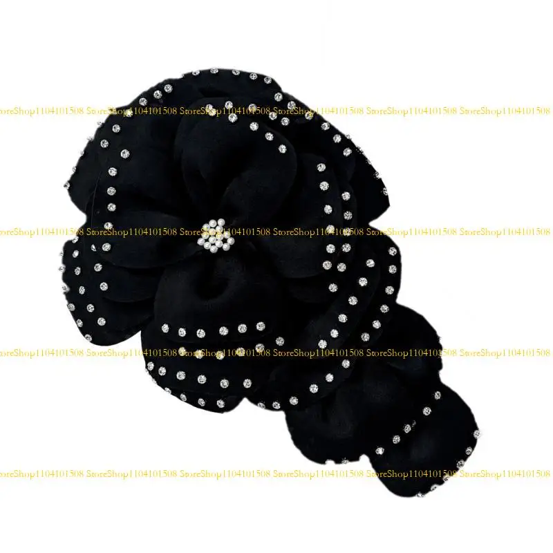 Applique di fiori di grandi dimensioni da 15 mec per il cappello da cucina per cucire abiti da sposa Accessori per abiti da