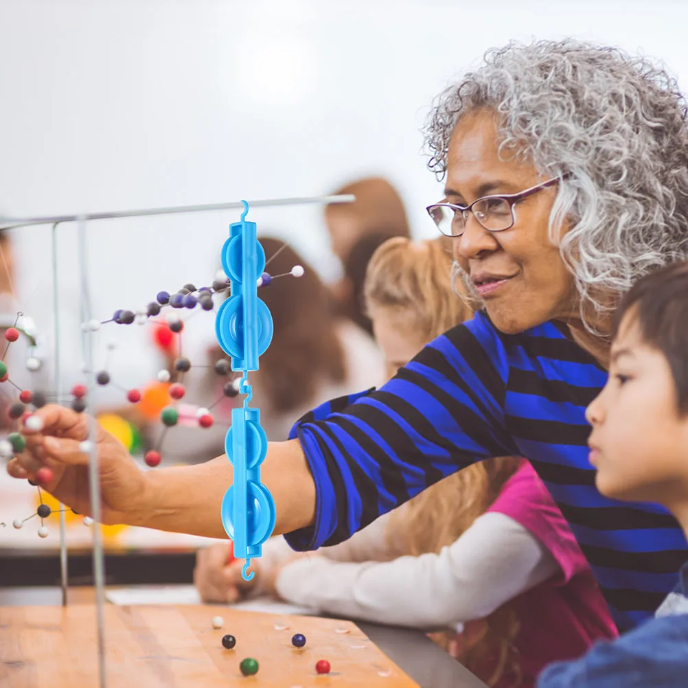 

6 Pcs Pullax Set Experimental Instrument Pulley Physics Tool Science Experiments Plastic Pulleys for Student