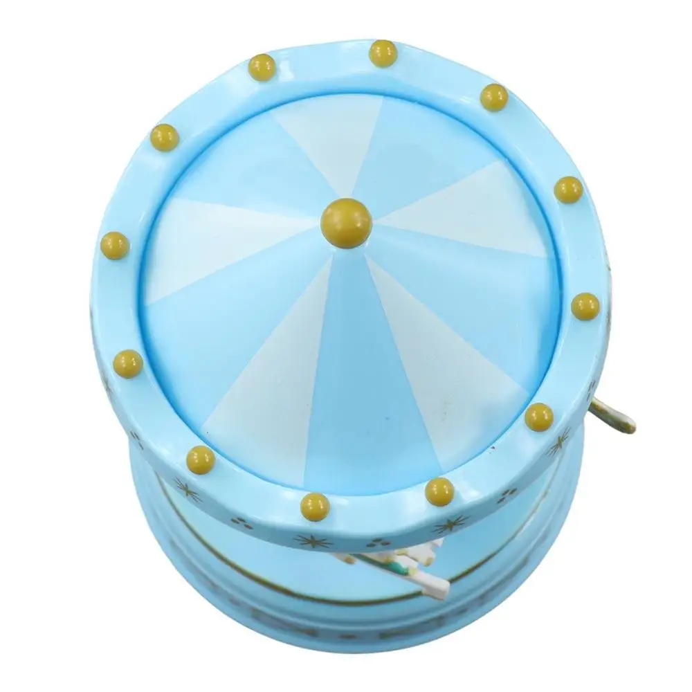 Exquisite Design Carousel Music Box Carousel Painted Ferris Wheel Ornaments Plastic Easy Use Carousel Cake Accessories