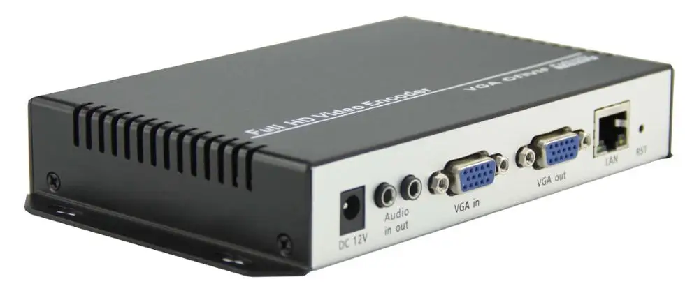 Caja de captura de vídeo FHD VGA Codificador NVR RTMP SRT Transmisión en vivo Youtube Facebook