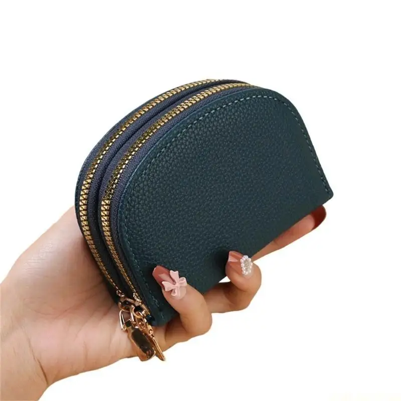 

X90D Кошелек для карт с несколькими отделениями для хранения из искусственной кожи, организованный для женщин и девочек