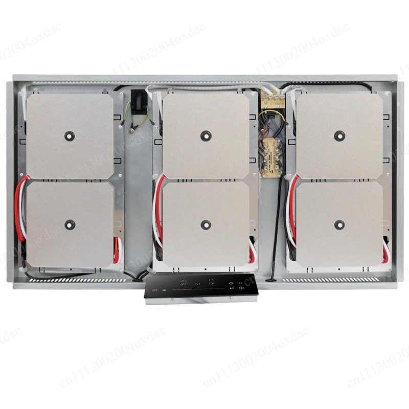Household commercial rock slab hidden induction cooker, infrared induction multi head stove, 5 stoves, 6 stoves