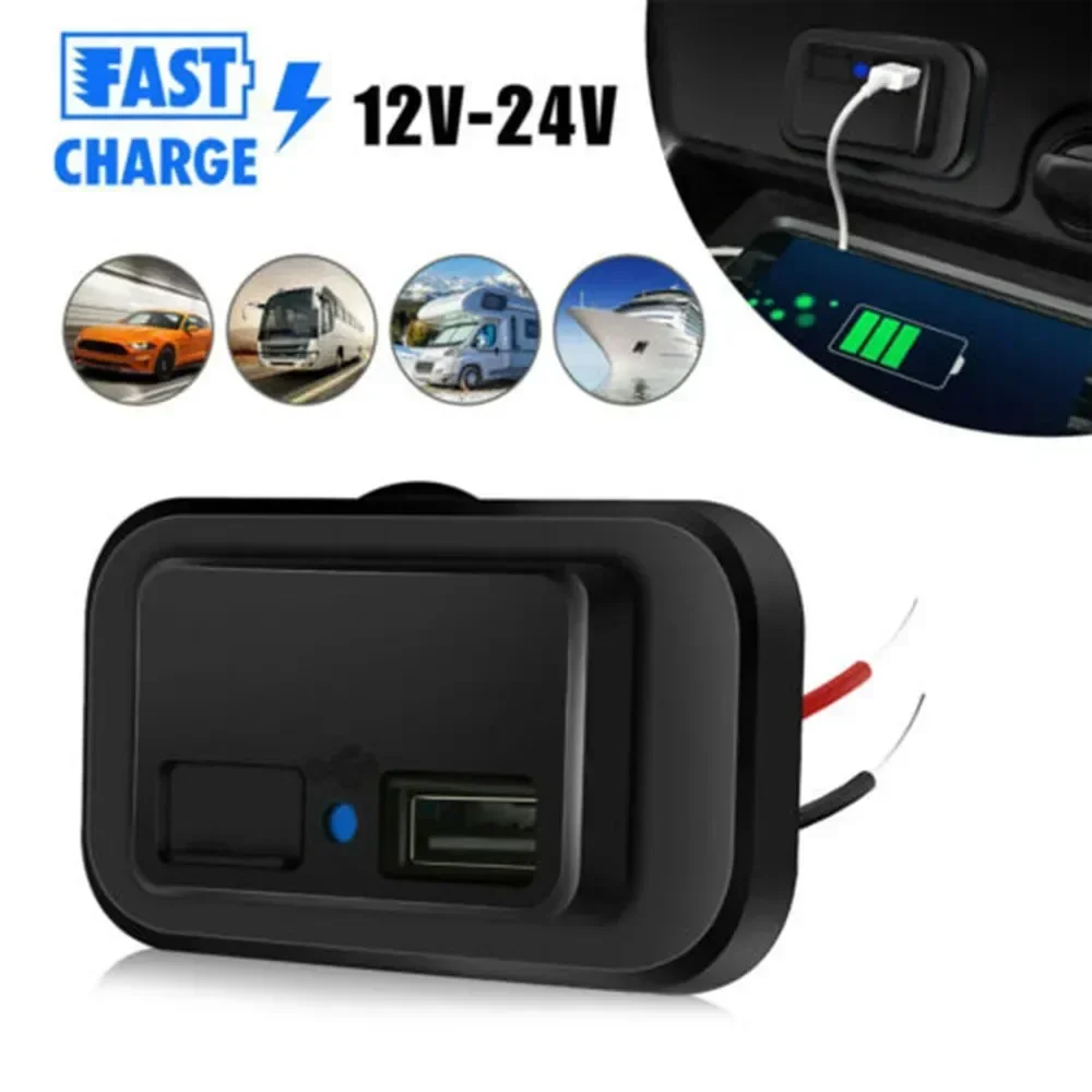 1Pcs 5V 3.1A Universal Car Charger Dual USB Port LED Car Fast Charger Socket Power Outlet For Car Auto Adapter Accessories