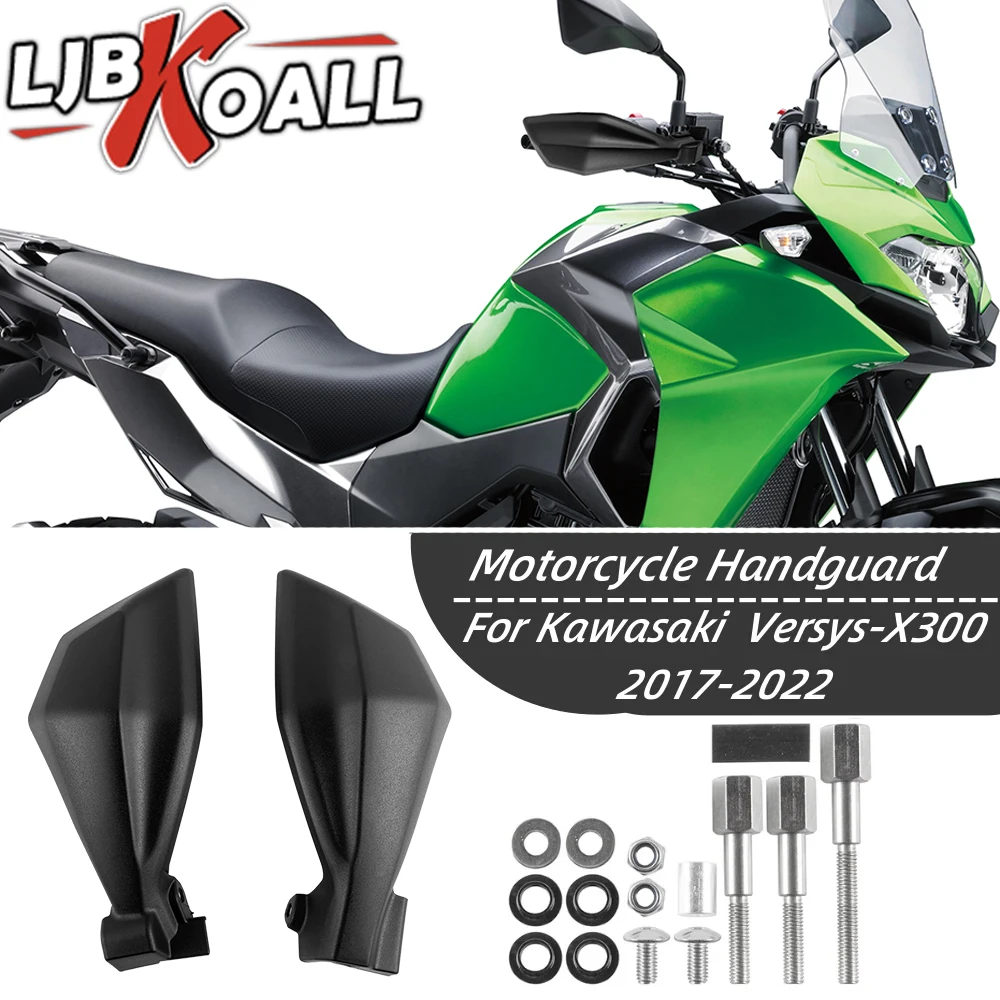 

For Kawasaki Versys-X300 2017-2024 2023 Motorcycle Handguards Protector Handlebar Handguard Shield Versys X300 X 300 Accessories