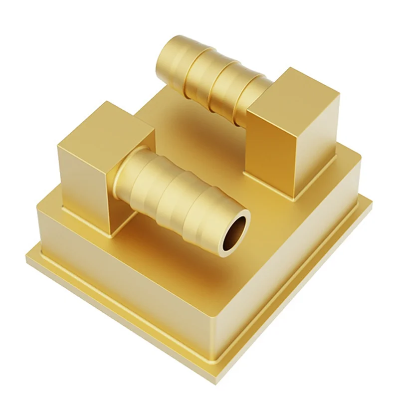 Copper Water-Cooled Heat Absorber CNC Integrated Welding High Pressure Resistance For PC Gaming Cooling Building ZT4040WABGI