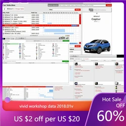 2024 Hot Sale Vivid Workshop DATA 2018.01v( (Atris-Technik)Automotive Europe Repair Software Atris Parts Cataloge 80gb hdd