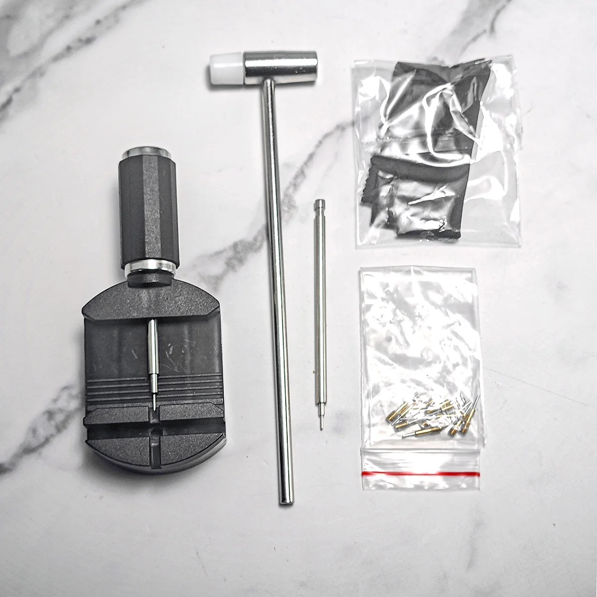 NEW 16PCS Watch Link Removal Tool Kit, Watch Band Tool Strap Chain Pin Remover Repair Tool Kit For Watch Band Strap Adjustment