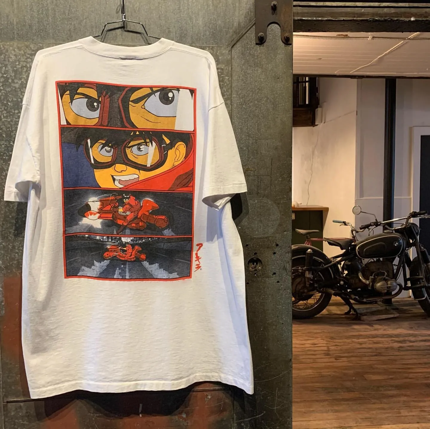 Classic Poster Printed Short Sleeve Retro Loose T-Shirt Casual Fashion High Street Clothing Loose Top Street Clothing Unisex