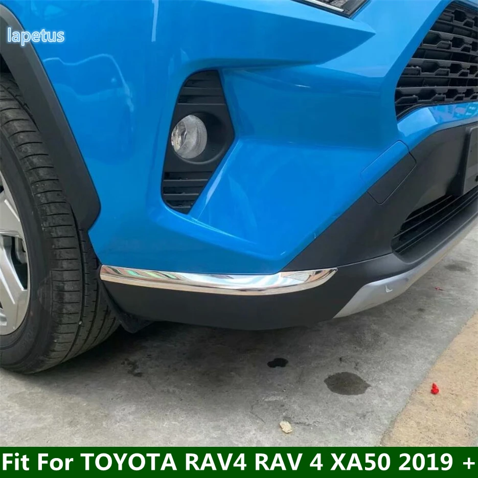 

Front Rear Bumper Protect Corner Guard Decoral Spilitter Strip Cover Trim For TOYOTA RAV4 RAV 4 XA50 2019 - 2022 Car Accessories