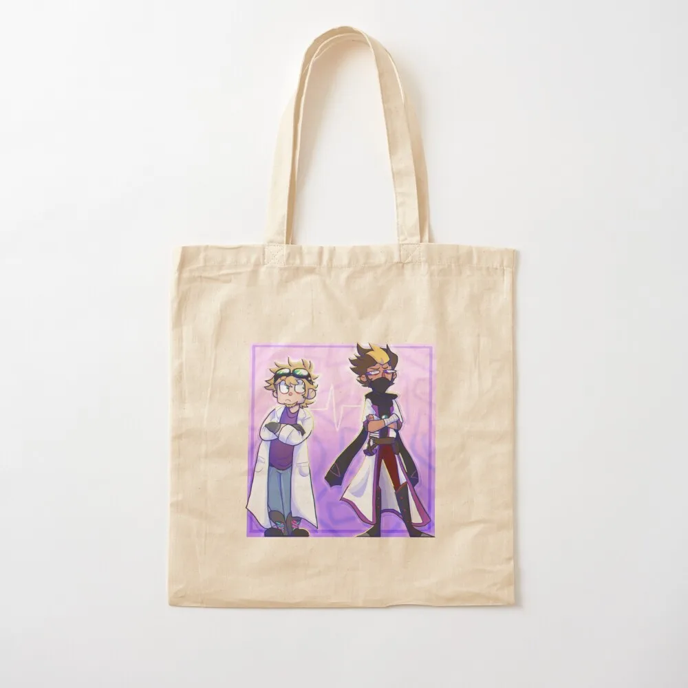 

science vs magic Tote Bag Portable shopping bag shopping cart bags Canvas Tote Bag