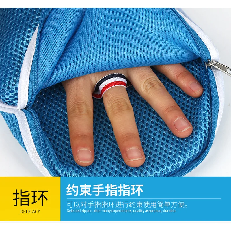 Elderly Bed Restraint Anti-Pull Tube Breathable Glove Wrist Patient Fixation Zipper Style Hand Strap