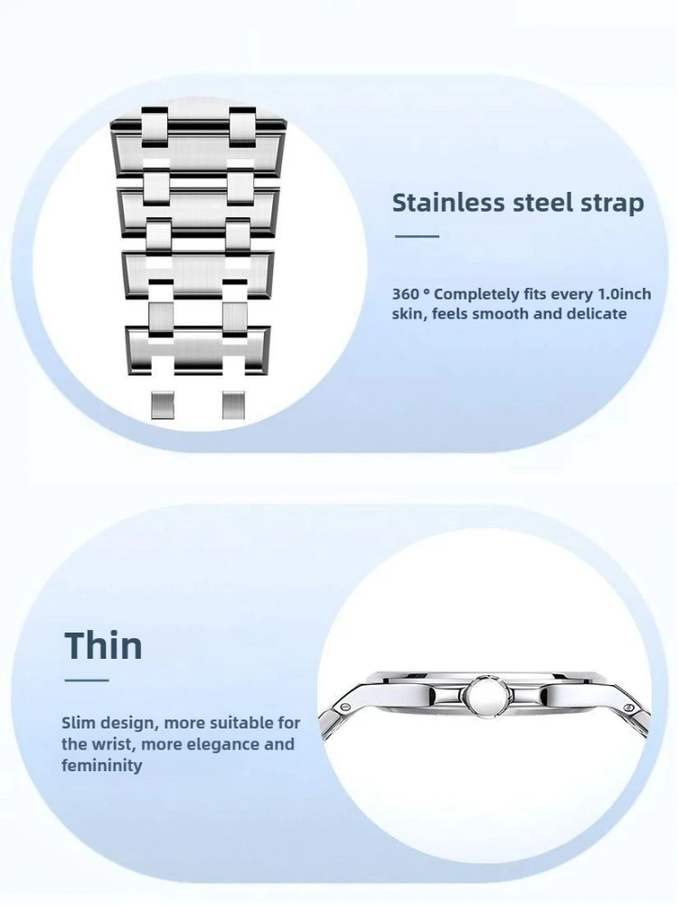 Luxury Classic Couple Watch Gift Waterproof Automatic Mechanical Watch Simple Personality Temperament Watch for Man and Women