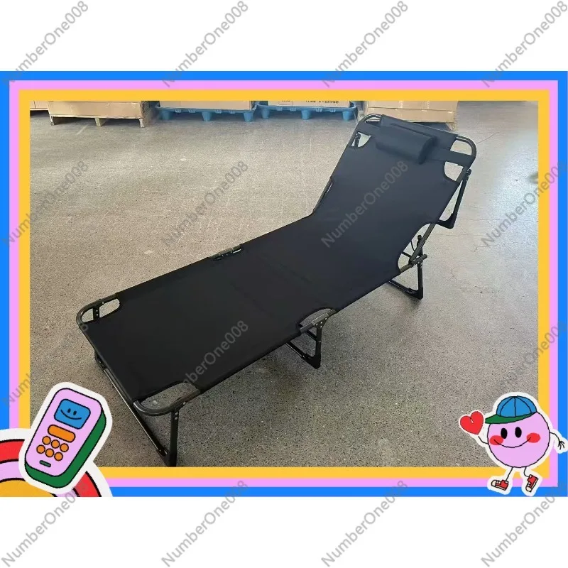 3 Position Folding Bed Portable for Office Nap Beach Camping Indoor Outdoor Use