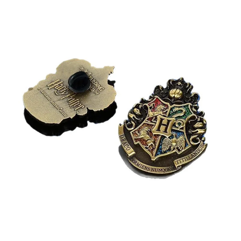 

Exquisite Harries and Potters Series Theme Badge Cartoon Creativity Alloy Brooch Boys and Girls Cosplay Prop Souvenir Gifts