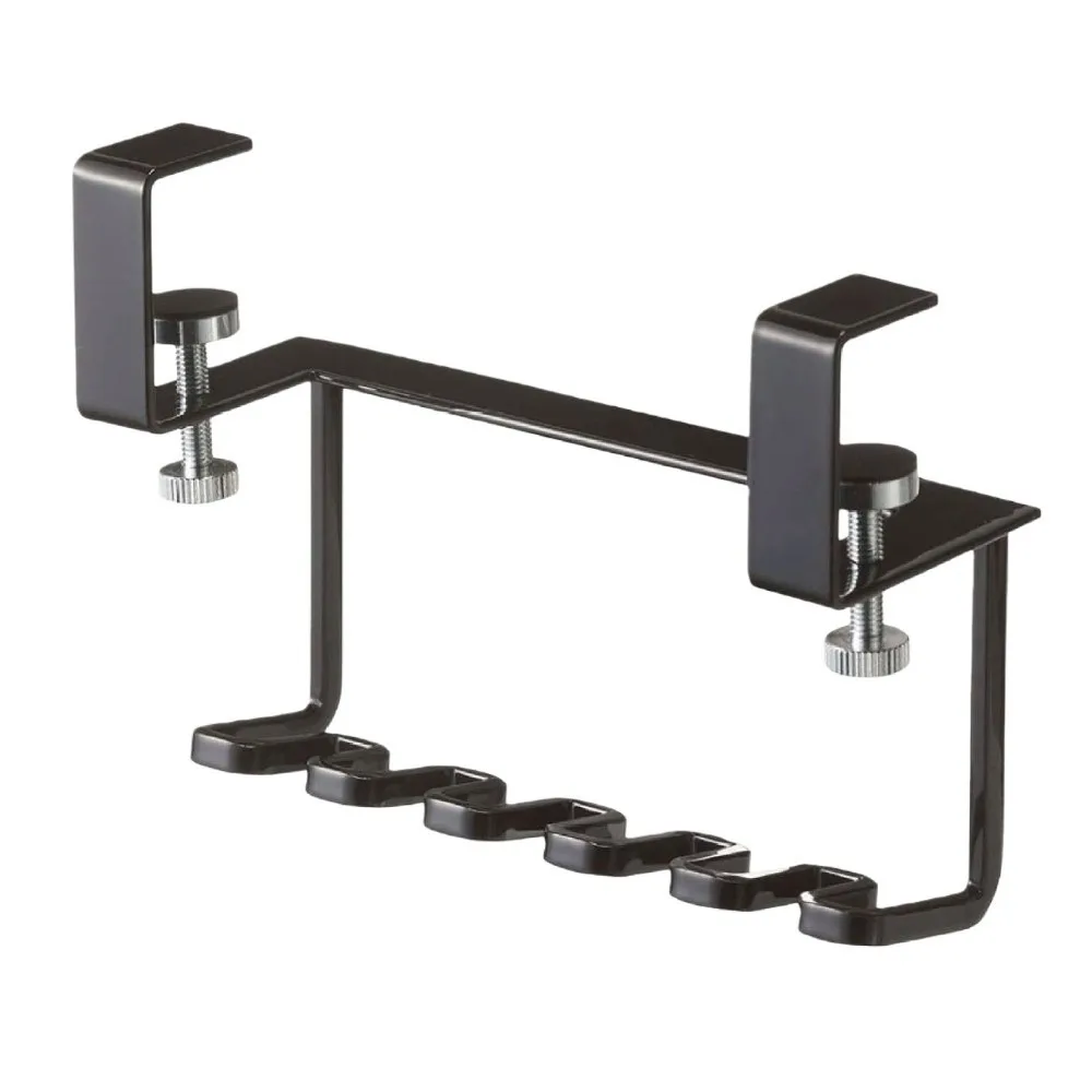 

Carbon Steel No-Drill Toothbrush Holder Space Saving Stable Toothbrush Storage Rack Wall Mounted Black/White Razor Storage Rack