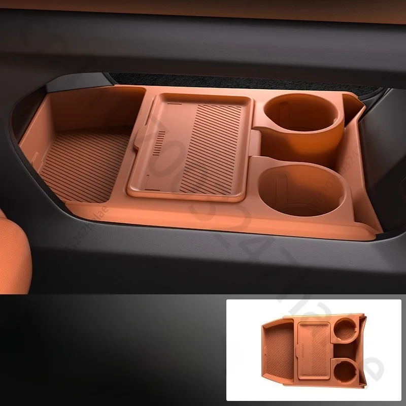 Center Console Lower Storage Box Divider Cable Organizer Dustproof Easy Access Fit Auto Accessories For Jetour Dashing 2025 2026