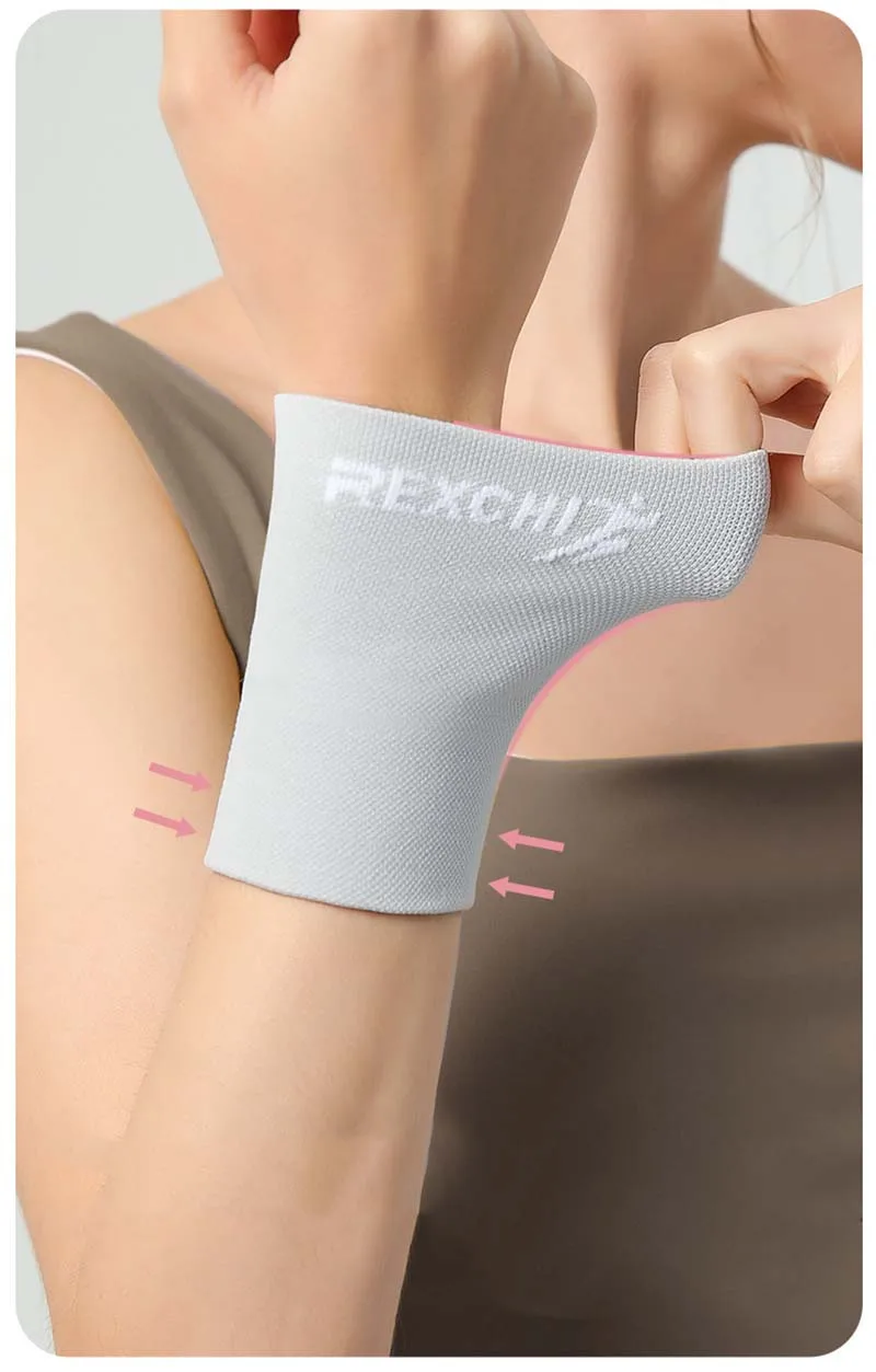 

1Pc Summer Ice Silk Sports Wrist Guard Men's And Women's Fitness Weight Lifting Hand Strap Ice Sweat Absorption Wrist Brace Gym