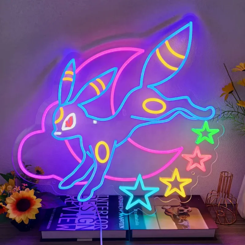 Luci al neon personalizzate anime regalo luci al neon decorazione della stanza luci al neon