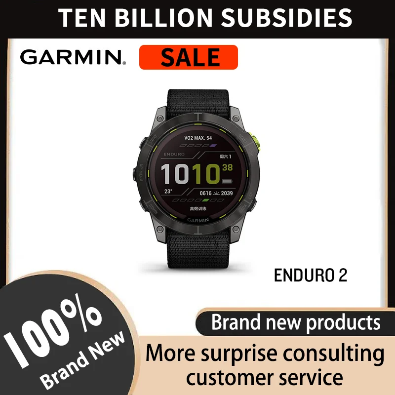 

Часы Garmin Enduro2 для катания на лыжах, альпинизма, бега на открытом воздухе, многофункциональный смарт флагман