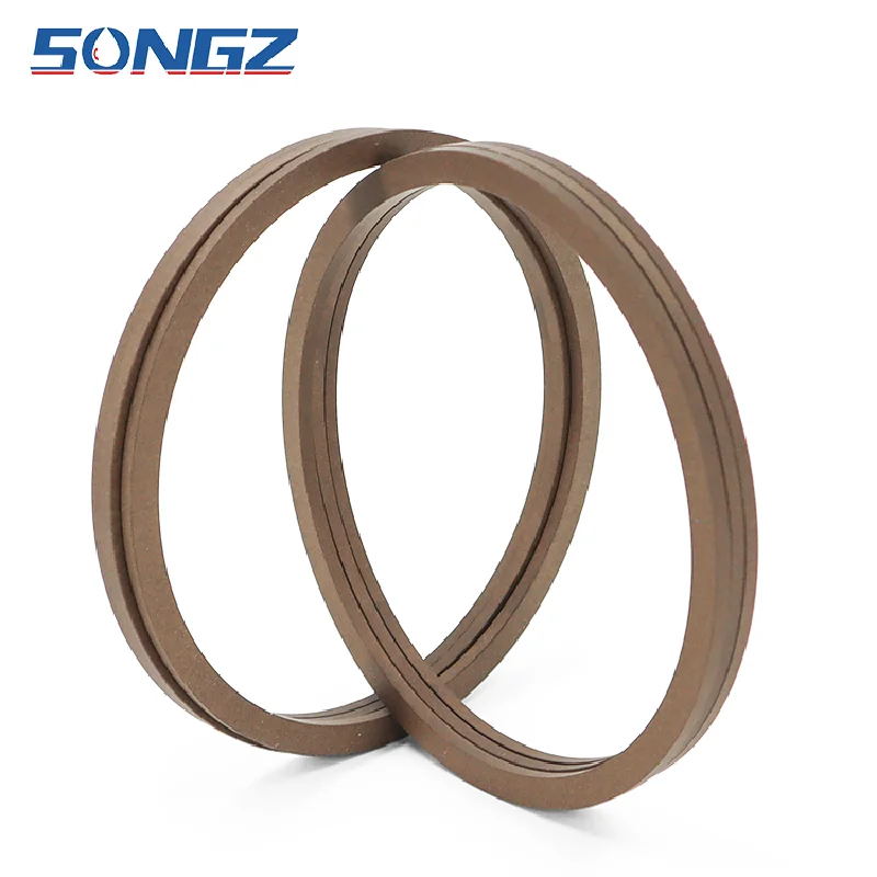 Copper Power High Temperature Resistance Bearing Gasket BRT 125*140*2 PTFE Backup Ring