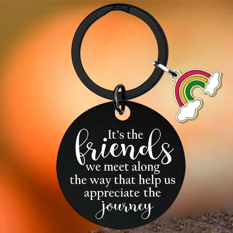 

Hot Friendship Gifts Key Chain Ring Women Friends Gifts keychains pendant Female Sister True Best Friends Birthday Gift