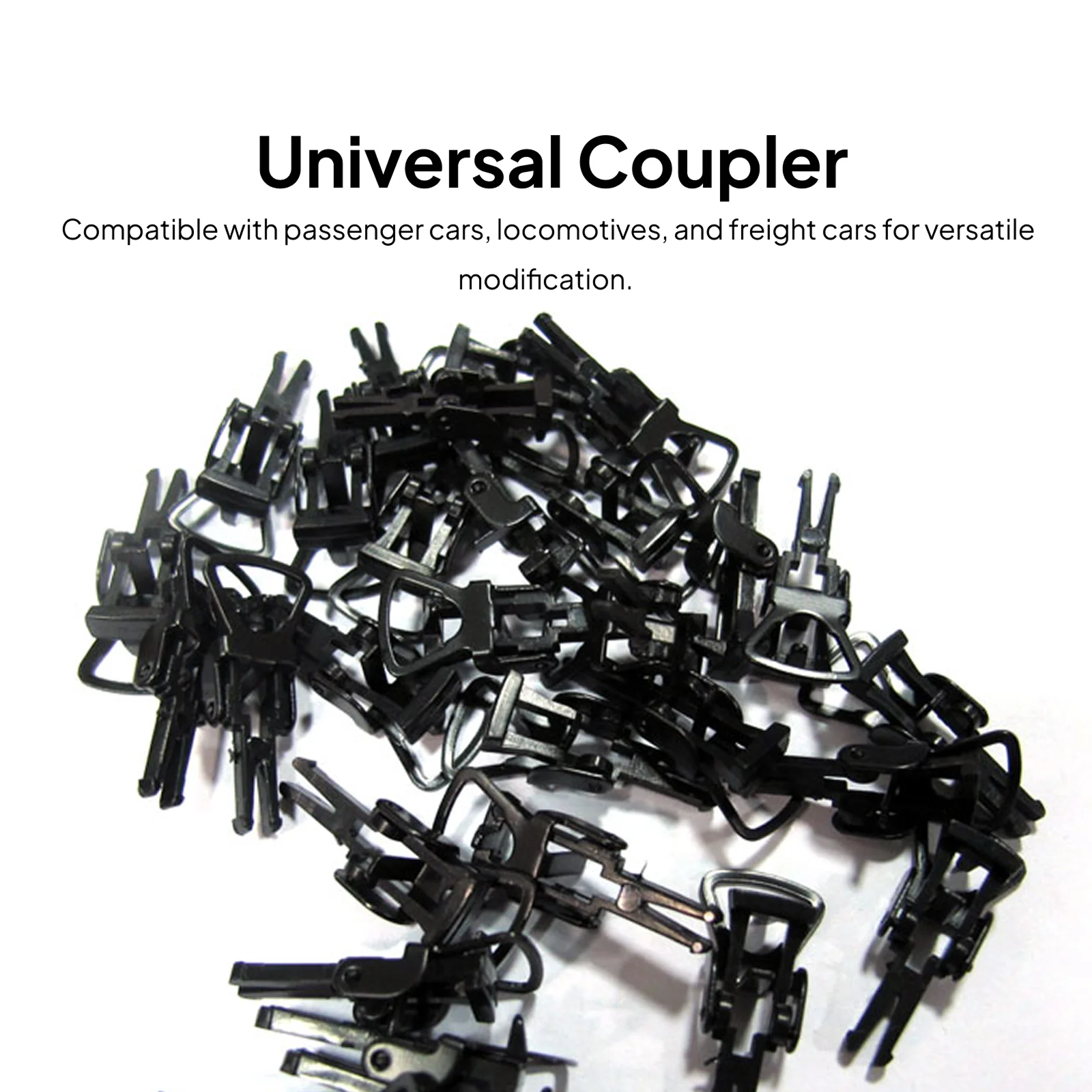 Knuckle Spring Couplers for HO Model Trains 1 87 Scale Locomotive Freight Car Hook DIY Modification Part
