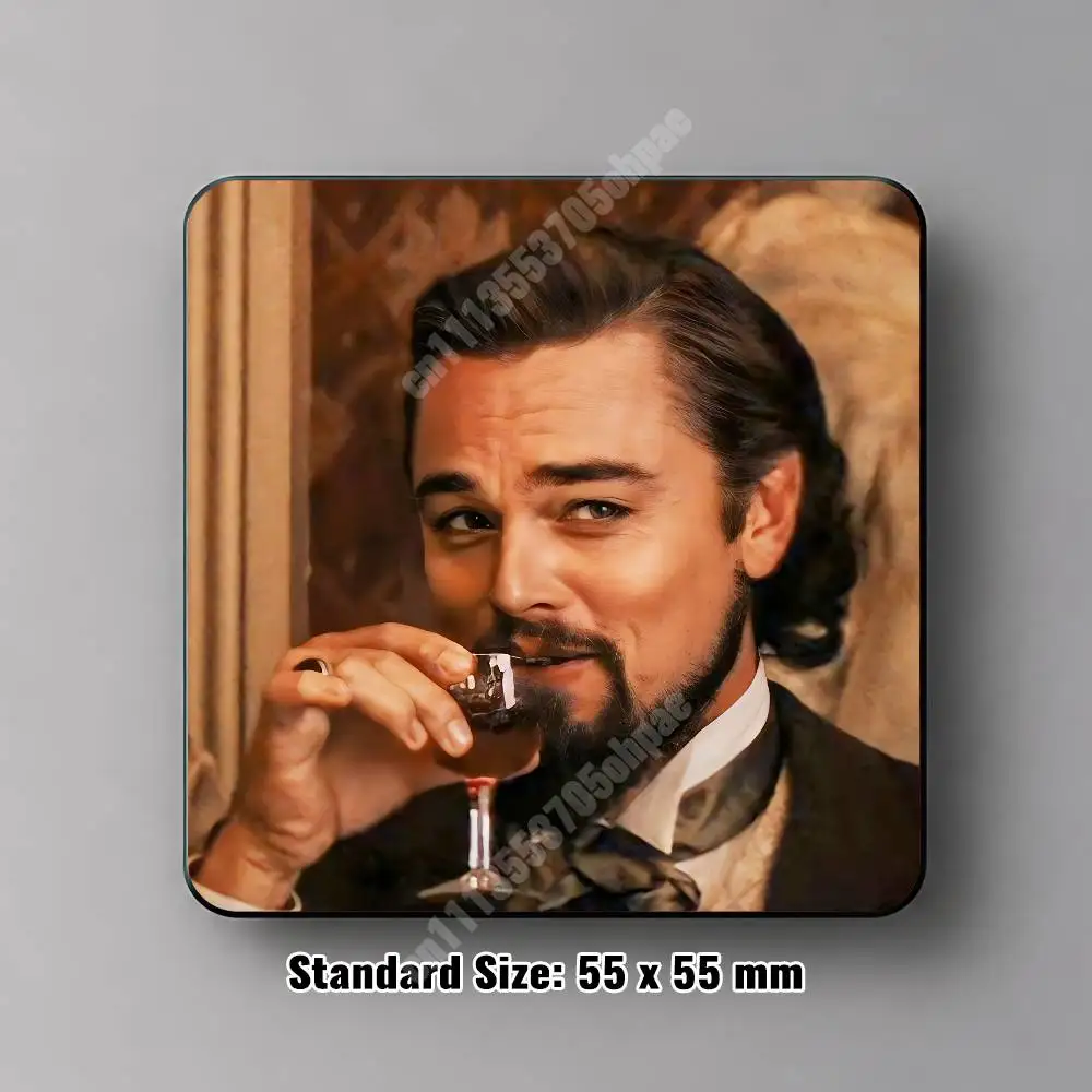 L-Leonardo Di-Caprio-S Movie Magnetic Sticker Reusable Fridge Decal for Metal Surfaces Magnet Marker