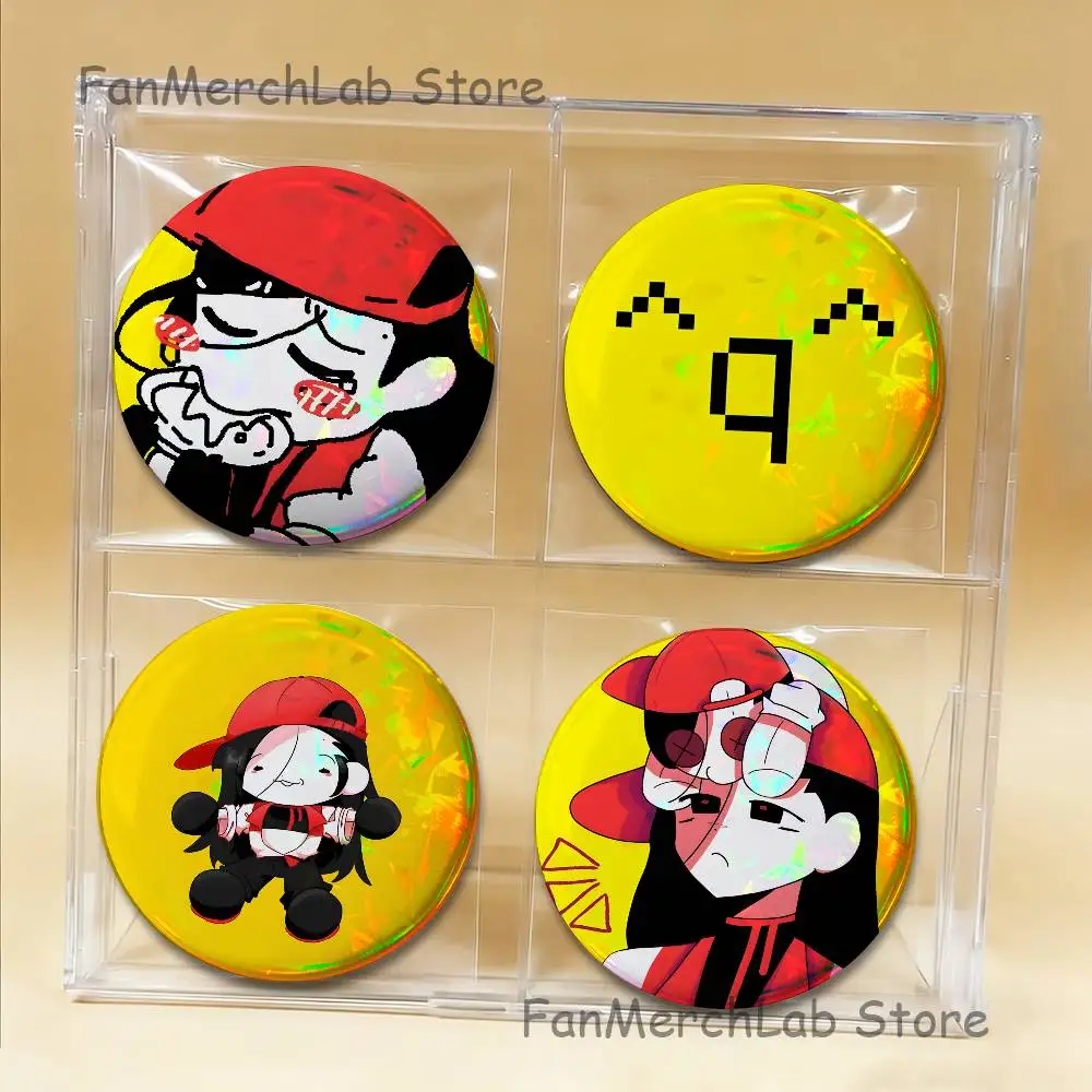 B-Butcher V-Vanity Album Badges Button Round Creative Pin Brooch Badge Bag Decor Fans Collect Friends Gifts
