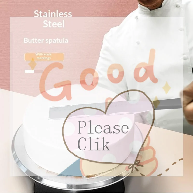 【HG】Creative Right Angle Icing Spatula With Scale Cake Cream Scraper For Cake Decoration Kitchen Baking Accessories