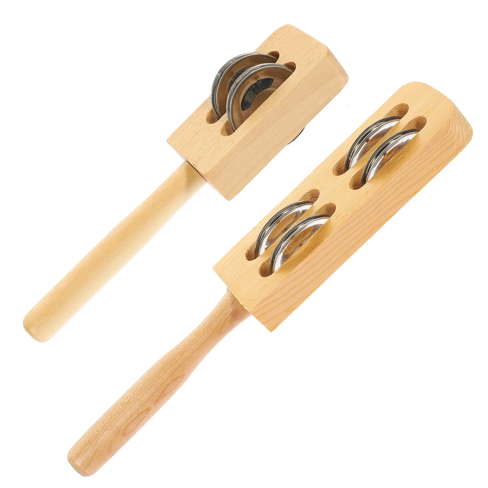 2 pçs criança brinquedo musical instrumentos pré-escolares pandeiro do bebê criança percussão crianças pandeiros