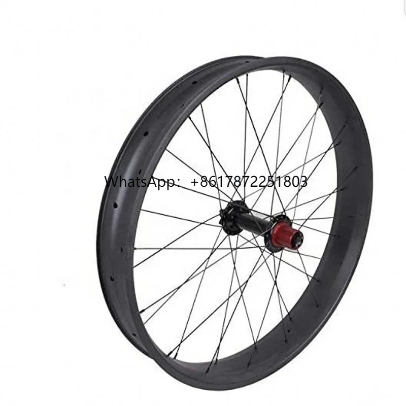 27.5 pouces jantes de vélo en carbone 32 trous gros roues carbone neige roue de vélo pneu roues de vélo poids léger 28mm hauteur 80mm largeur