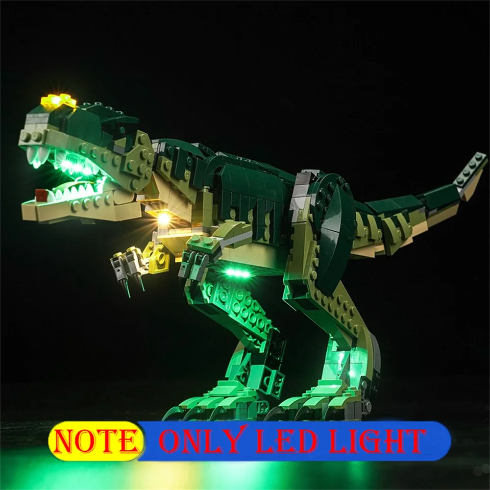 Lighting Set For 31151 Jurassic Park Dinosaur T. rex Not Include Building Blocks (Only Led Light Kit)