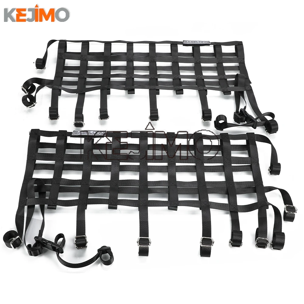 2PC Safety Equipment Motorcycle FOR Can Am X3 Maverick /Maverick MAX / MAX Turbo Safety Window Network UTV Accessories 2023 2024 view 6