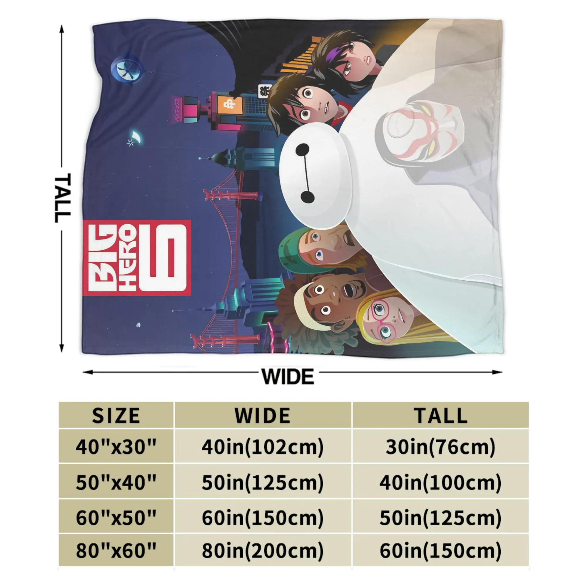 كبير بطل Baymax درع بطانية هيرو حمادا الصوف مضحك الدافئة رمي البطانيات للمنزل ربيع الخريف سيارة #6