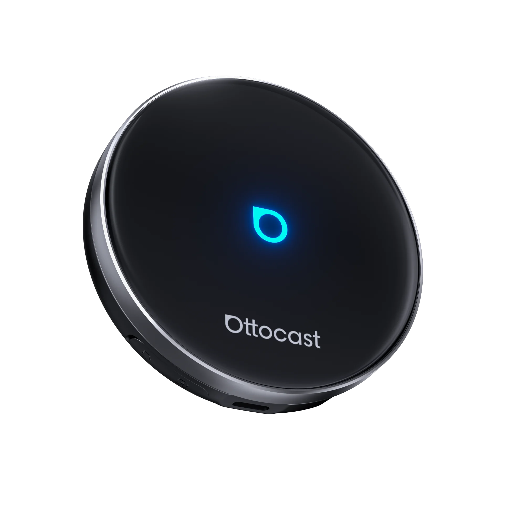 OTTOCAST L2 OttoAibox – bezprzewodowy adapter CarPlay AI Box, kompatybilny z Android Auto, 8+128 GB, procesor QCM 6125, urządzenie do odtwarzania wideo, kompatybilne z YouTube, Netflix i Google Play. — 2