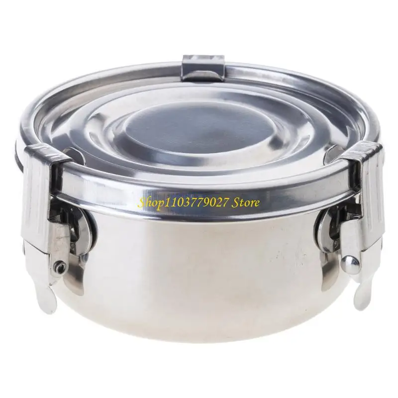 C4DF Portable Stainless Steel Lunch Box Portable for Camping and Picnics