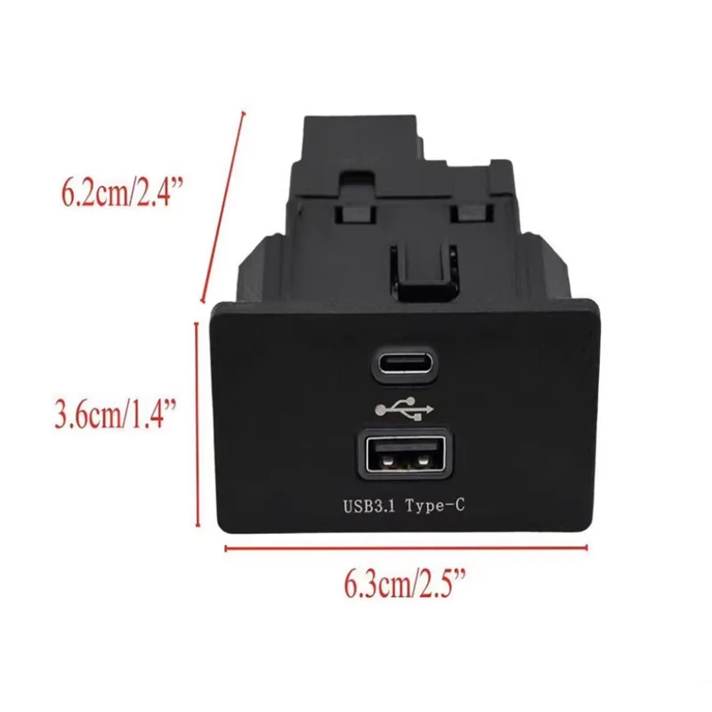 USB tipo C CarPlay actualización módulo de interfaz Multimedia Dual sincronización 3 Hub multimedia para Ford