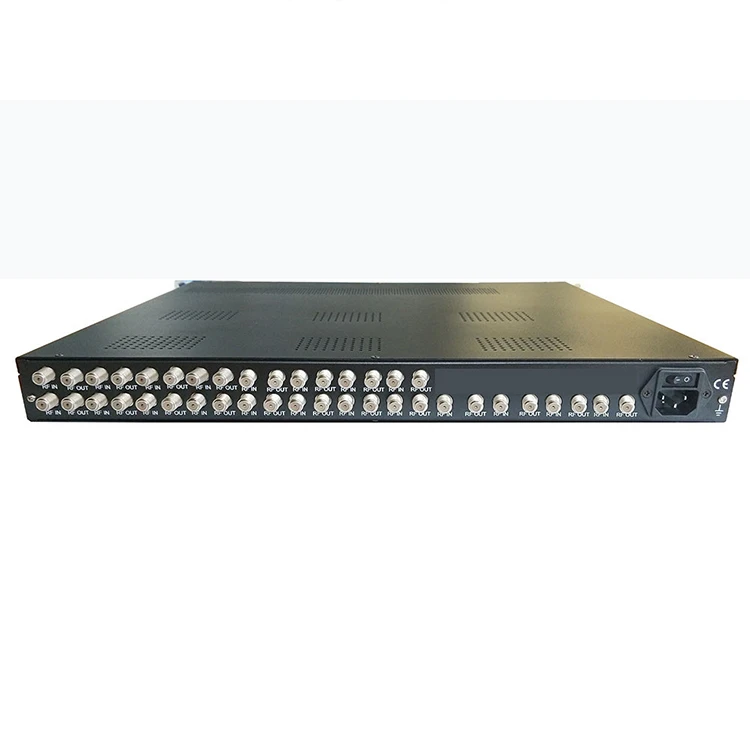 20-channel Multiplexing Satellite Catv for   IP Converter DVB-C DVB-T DVB-T2 DVB-S DVB-S2 ISDB-T ATSC Tuner IP Gateway 2 ASI