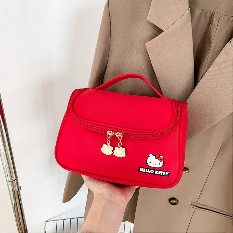 

Women's Tote Bag Sanrio hello kitty travel Cosmetic Bag Handbag Large Capacity Washing storage Bag