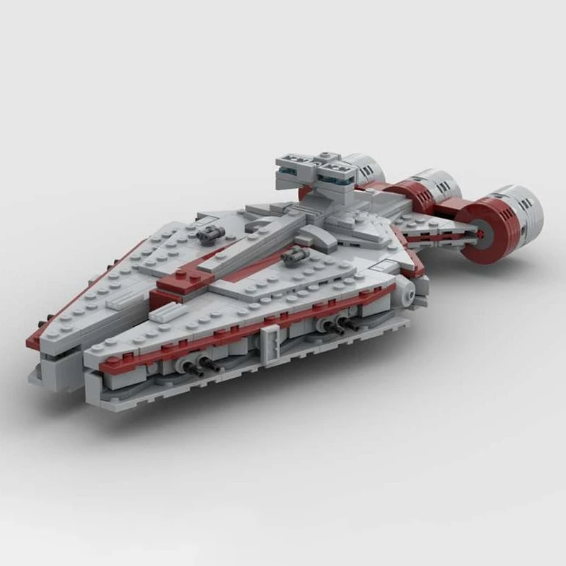 

512 шт. MOC знаменитый фильм Arquitectura класс легкий крейсер модель DIY сборка строительные блоки игрушки детский подарок на день рождения