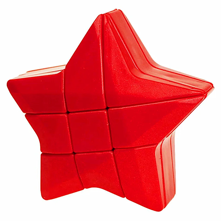 Star Shaped Magic Cubes 3x3x3 Blue/Red Alien Cubo Magico Educational Puzzle Toys Magic Cube For Kids Children Birthday Gifts