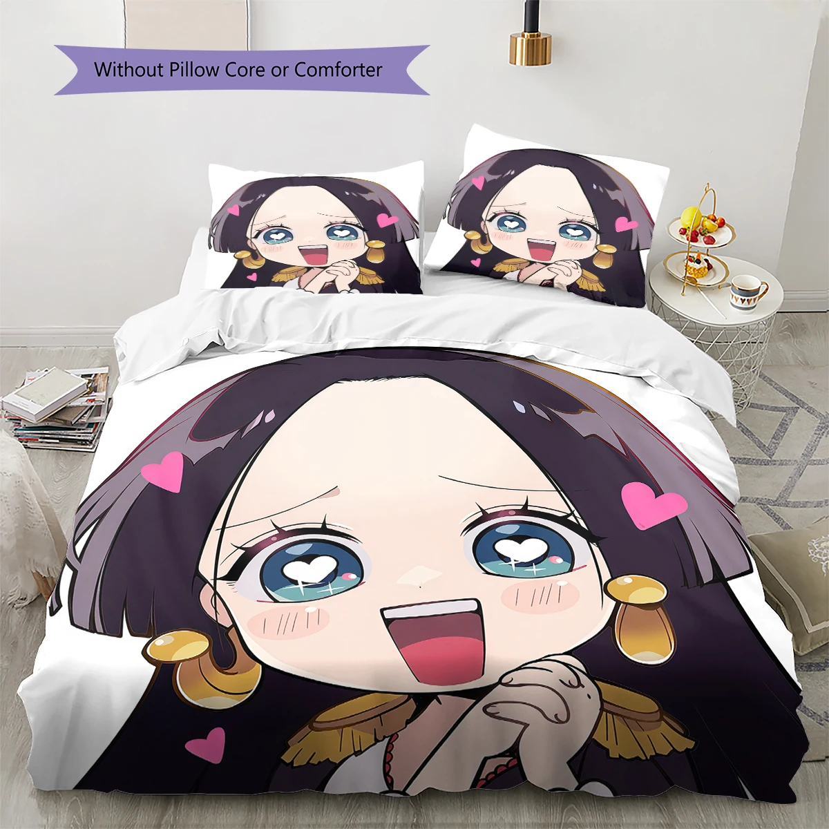 Nico Robin Soft and Comfortable Duvet Cover,Children's Bedding Set Gift,Extra Large Size, Various Sizes Available -HYQ36