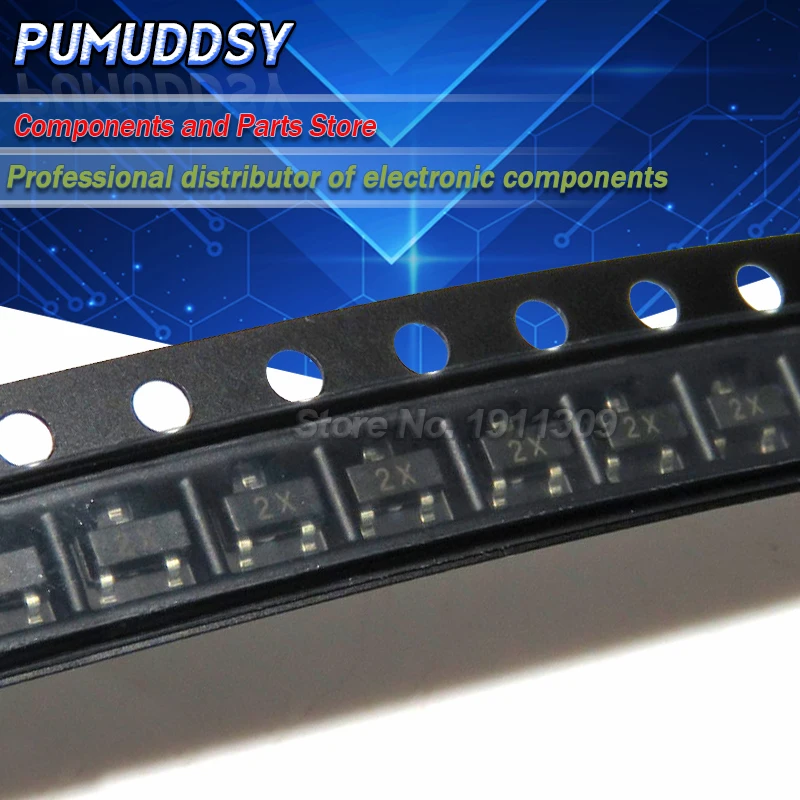 100PCS MMBT4401 MMB…