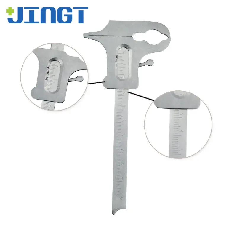 

JINGT Dental Vernier Calipers Orthodontic Metal Measuring Instruments Caliper Instrument Dental Laboratory Material