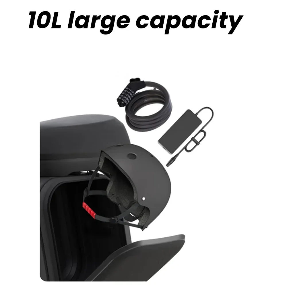 Original Multifunctional Seat With Bag For Ninebot ZT3/ZT3 Pro E3 Pro F3 Electric Scooter 10L Large Capacity Comfortable Seat