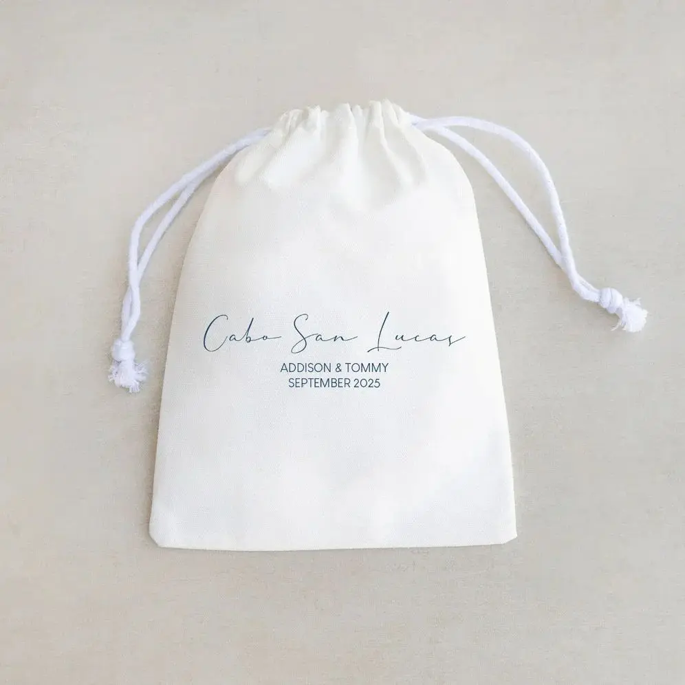 Cabo San Lucas Bag - Mexico Wedding Favor Bags - Cabo San Lucas Hangover Kit - Destination Wedding Bags - Wedding Welcome Bags -