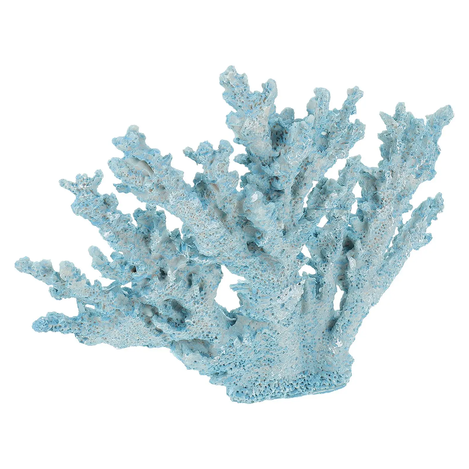 

Artificial Coral Decor Resin Sculpture Home Figurines Statue Centerpiece Desk Ornament Elegance Family Office Wedding Gift