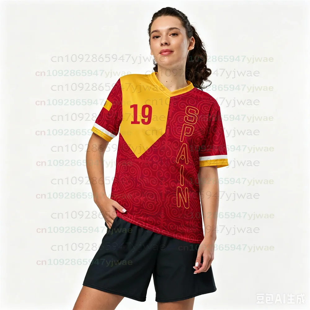 2026 New Spanish Special Edition Football Jersey Yamal/Pedri/Gavi/Rodri/Olmo And #19/20/9/16/10 Tee Adult/Kids Soccer T-shirt