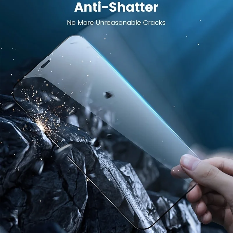 5PCS Full Cover Protective Glass For iPhone 11 12 13 14 Pro Max Screen Protector On iPhone X XR Xs Max 6S 7 8 Plus 13 Mini Glass